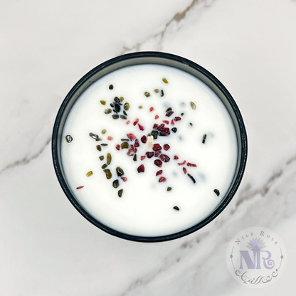 Frosted Black Pure Soy Candle