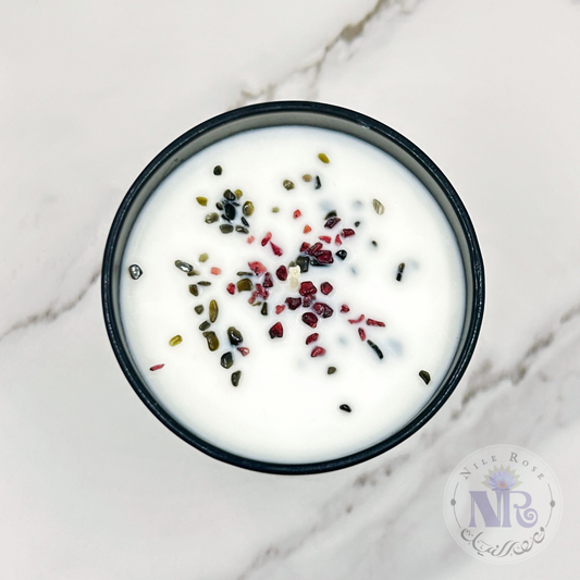 Frosted Black Pure Soy Candle