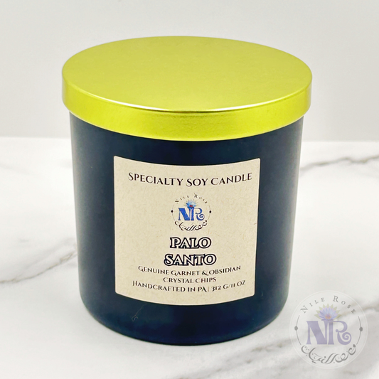 Frosted Black Pure Soy Candle
