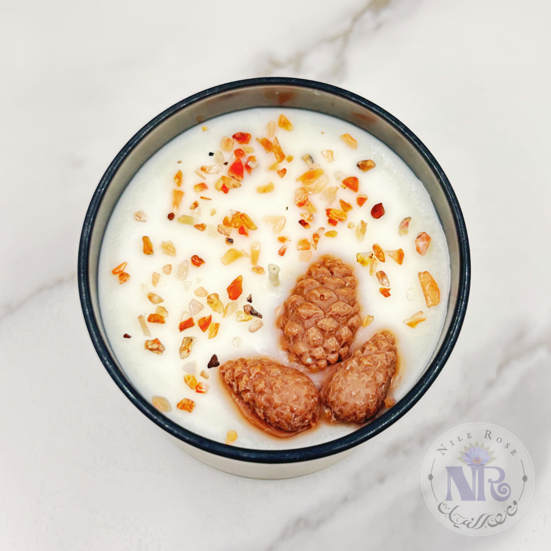 Frosted Black Pure Soy Candle