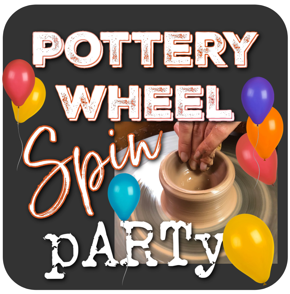 Pottery Wheel Spin pARTy Package