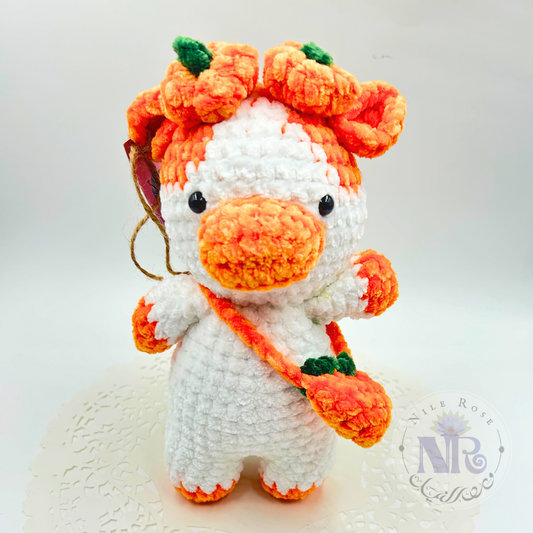 Pumpkin Cow - Crochet Cuties