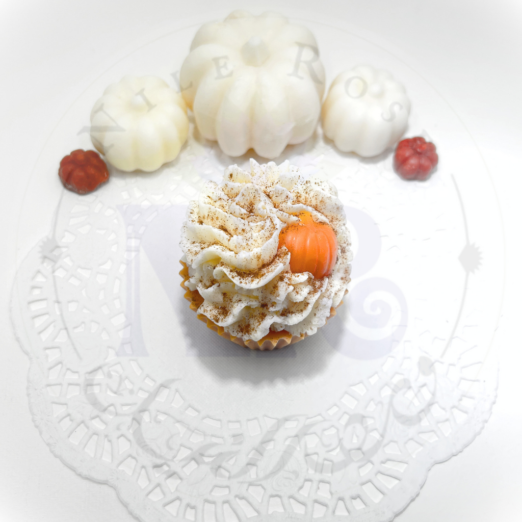 Delightful Pumpkin Spice Cupcake Candle