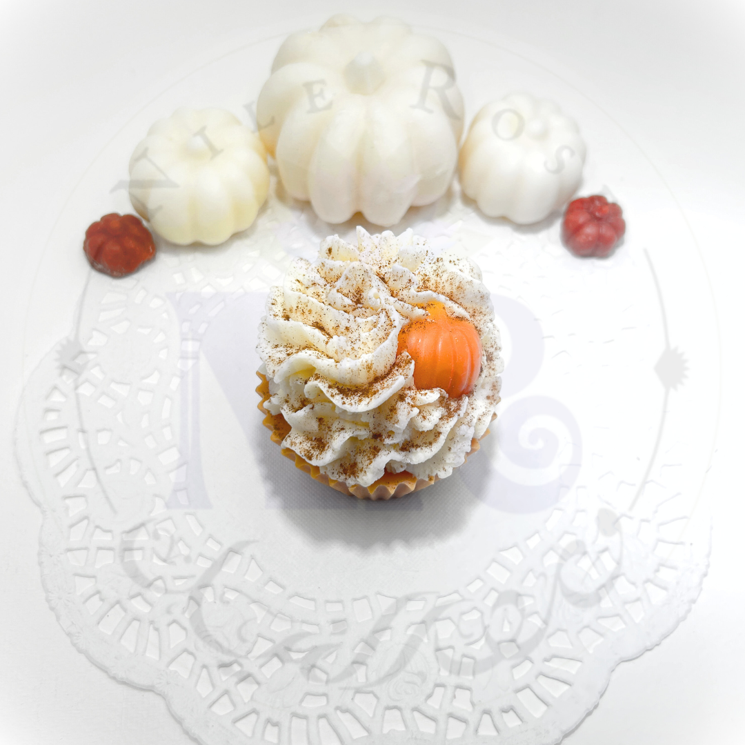 Delightful Pumpkin Spice Cupcake Candle