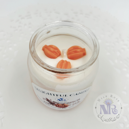 Pumpkin Spice Mini Treat Jar - Delightful Candle