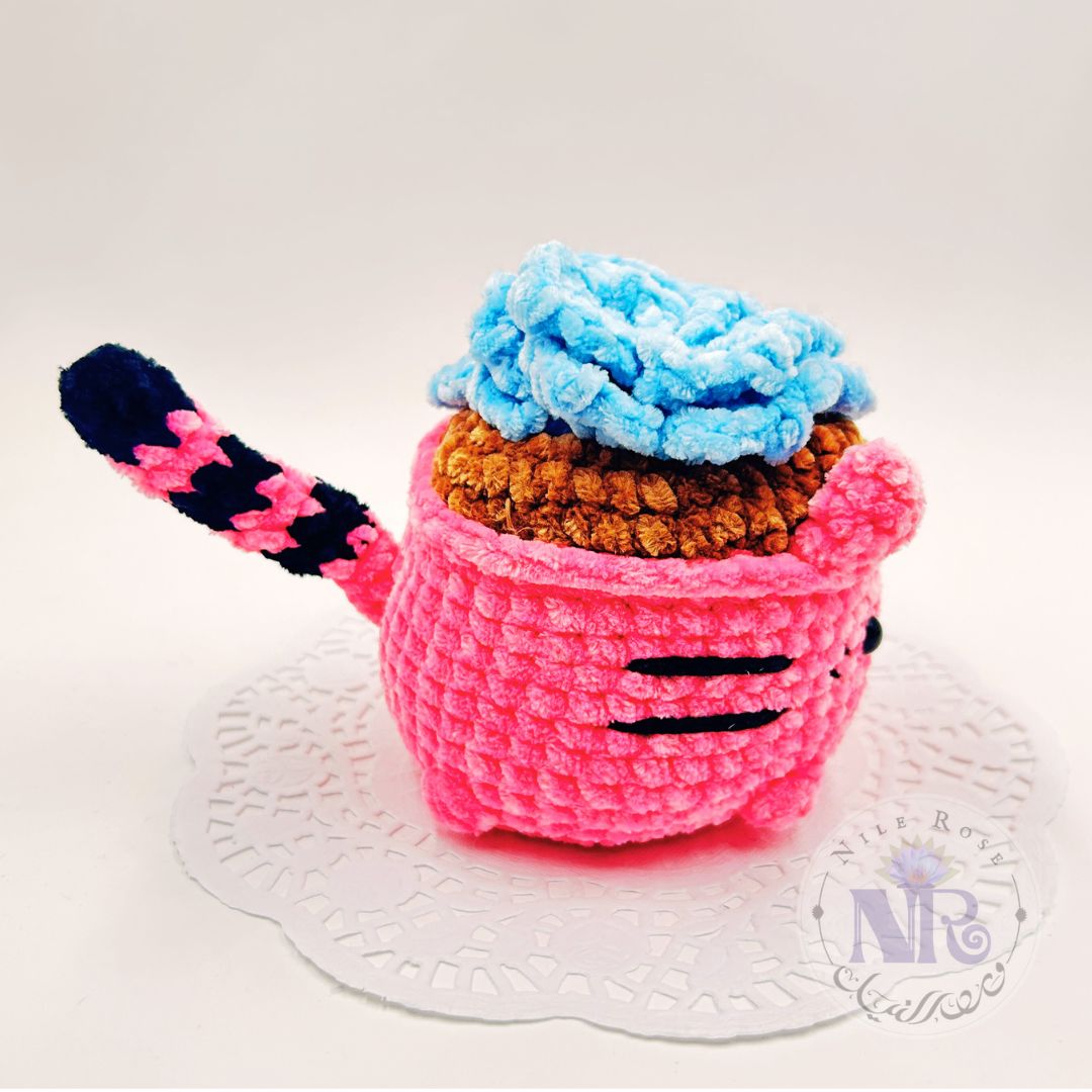 Succulent Kitty - Crochet Cuties