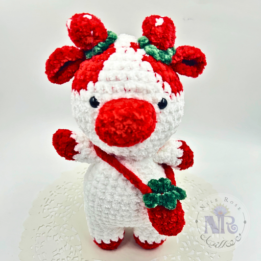 Strawberry Cow - Crochet Cuties