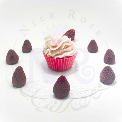 Strawberries & Cream Cupcake - Delightful Candle