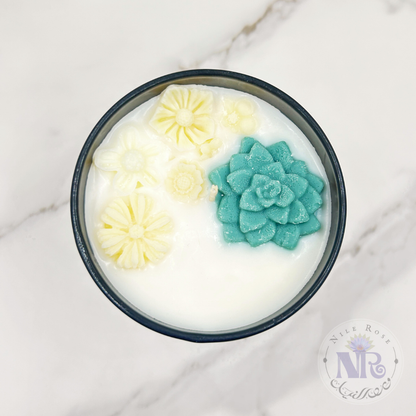 Frosted Black Pure Soy Candle