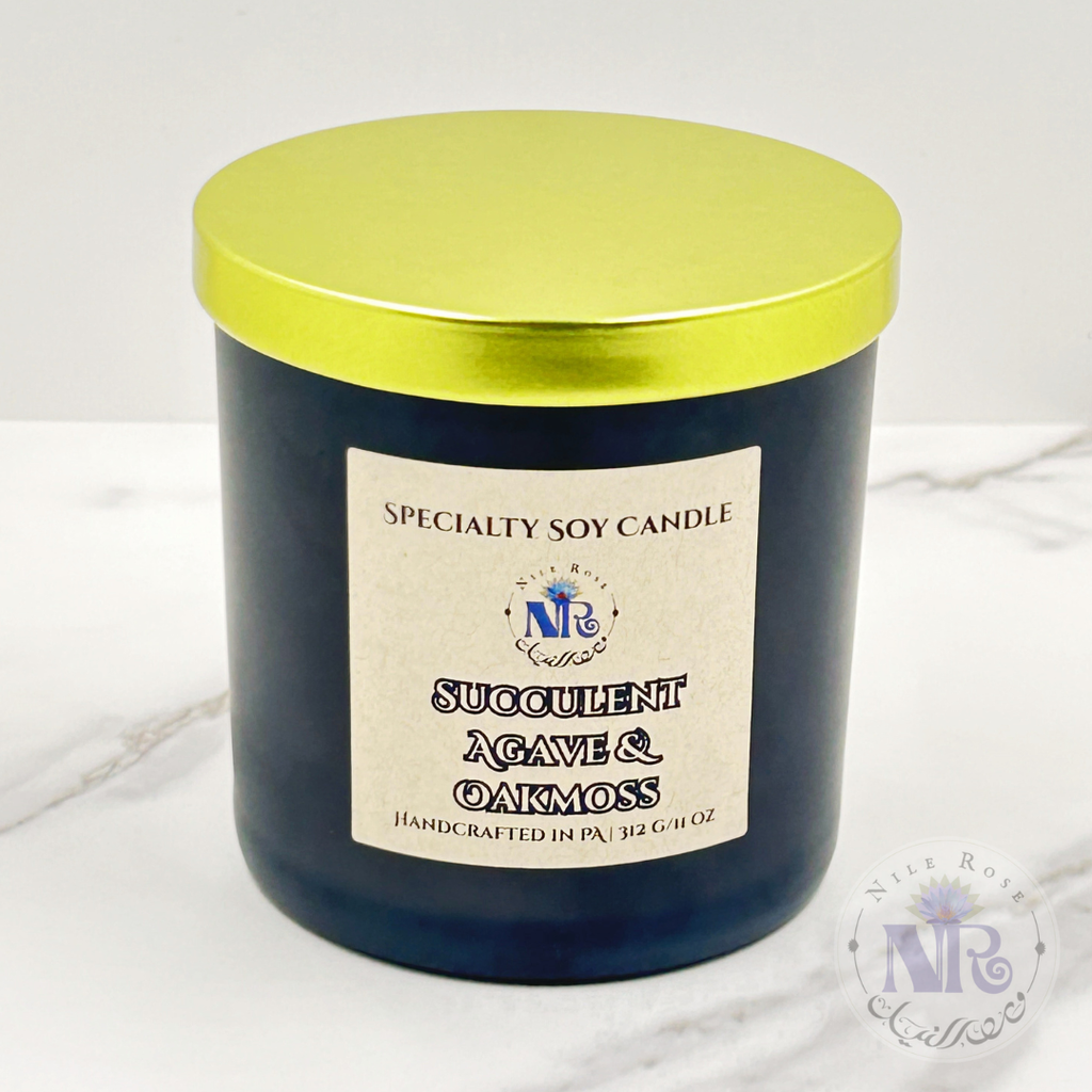 Frosted Black Pure Soy Candle