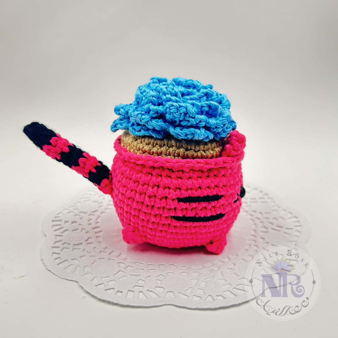 Succulent Kitty - Crochet Cuties