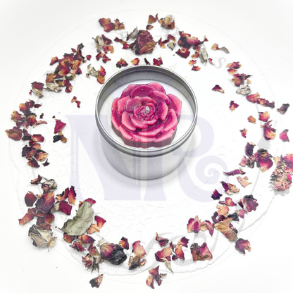 Vanilla Rose - Specialty Tin Candle