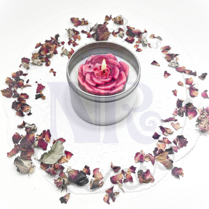 Vanilla Rose - Specialty Tin Candle