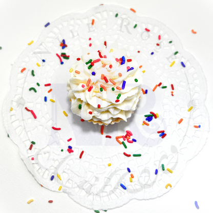 Vanilla Sprinkles Cupcake - Delightful Candle