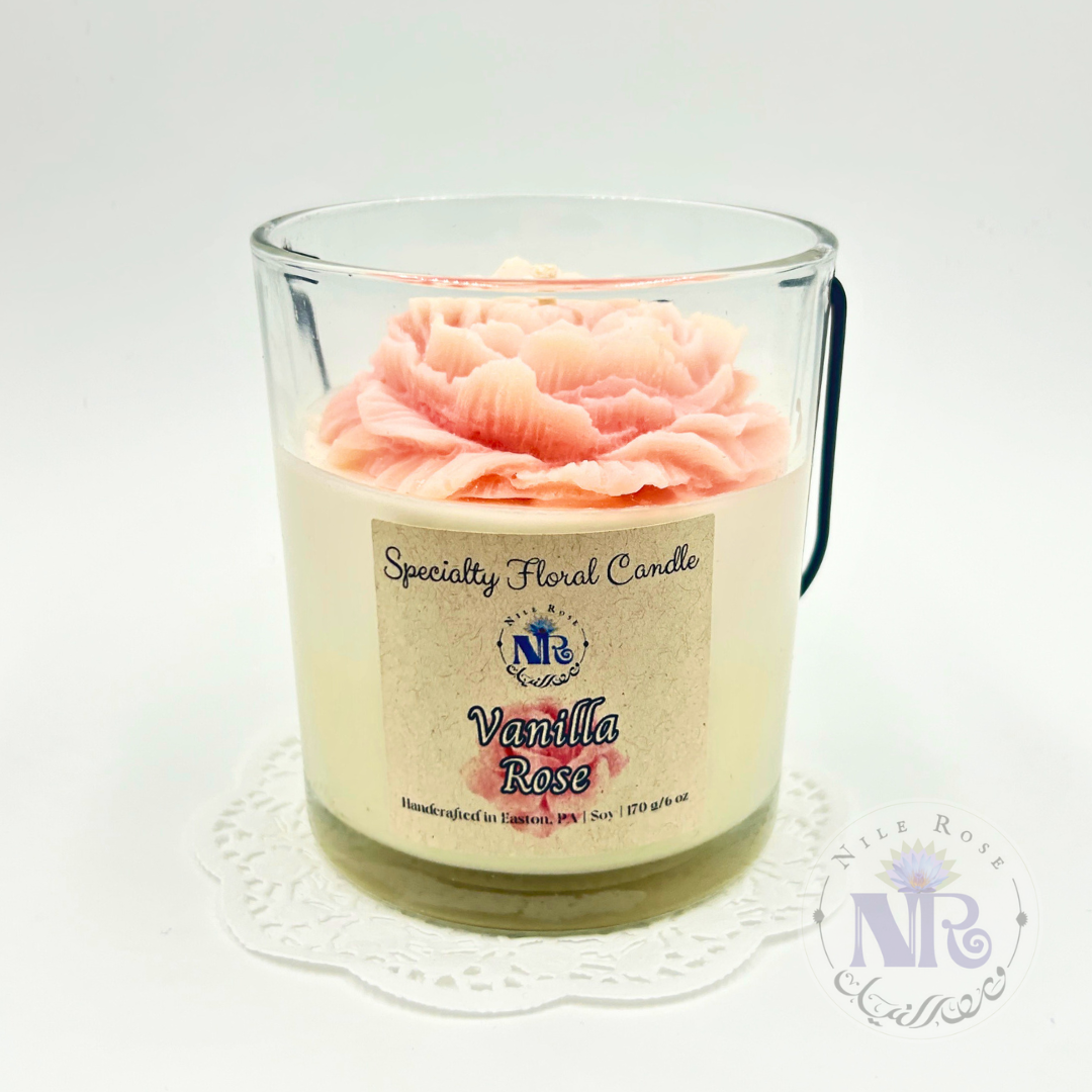 Vanilla Rose - Specialty Jar Candle