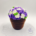 Violets Flower Pot - Crochet Cuties