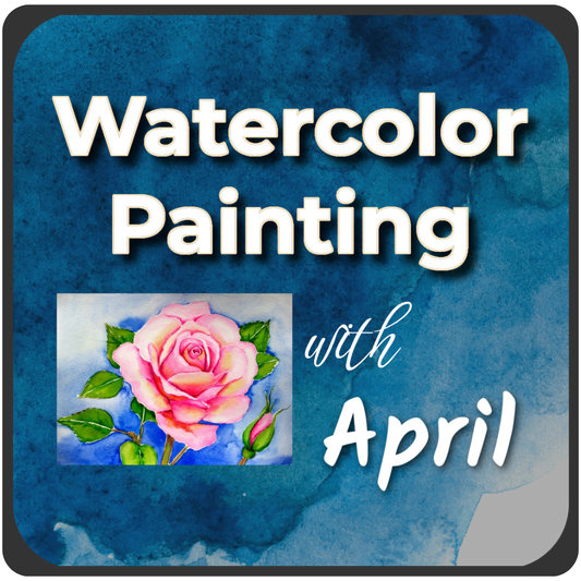 Watercolor Painting with April