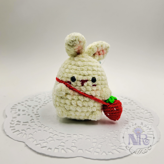Bunnies with Tote - Crochet Cuties