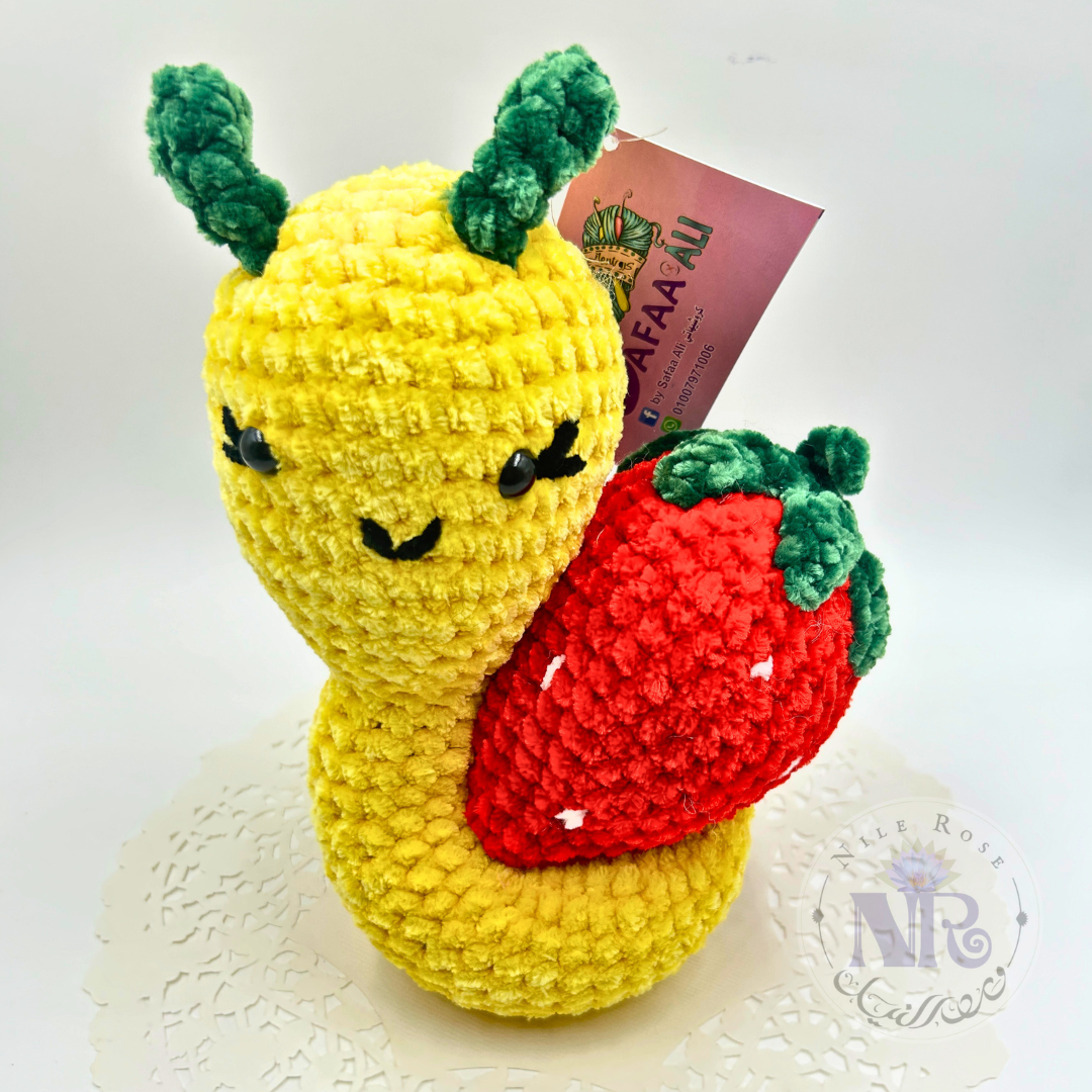 Strawberry Snail - Crochet Cuties