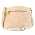 Three-Line Zipper Women's Cork Crossbody Bag