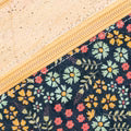 Floral Print Cork Crossbody Bag