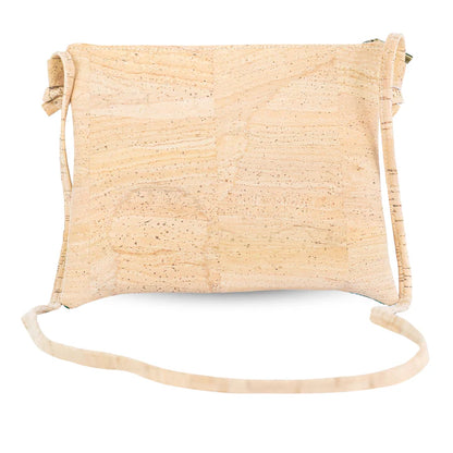 Butterfly & Floral Print Cork Crossbody Bag