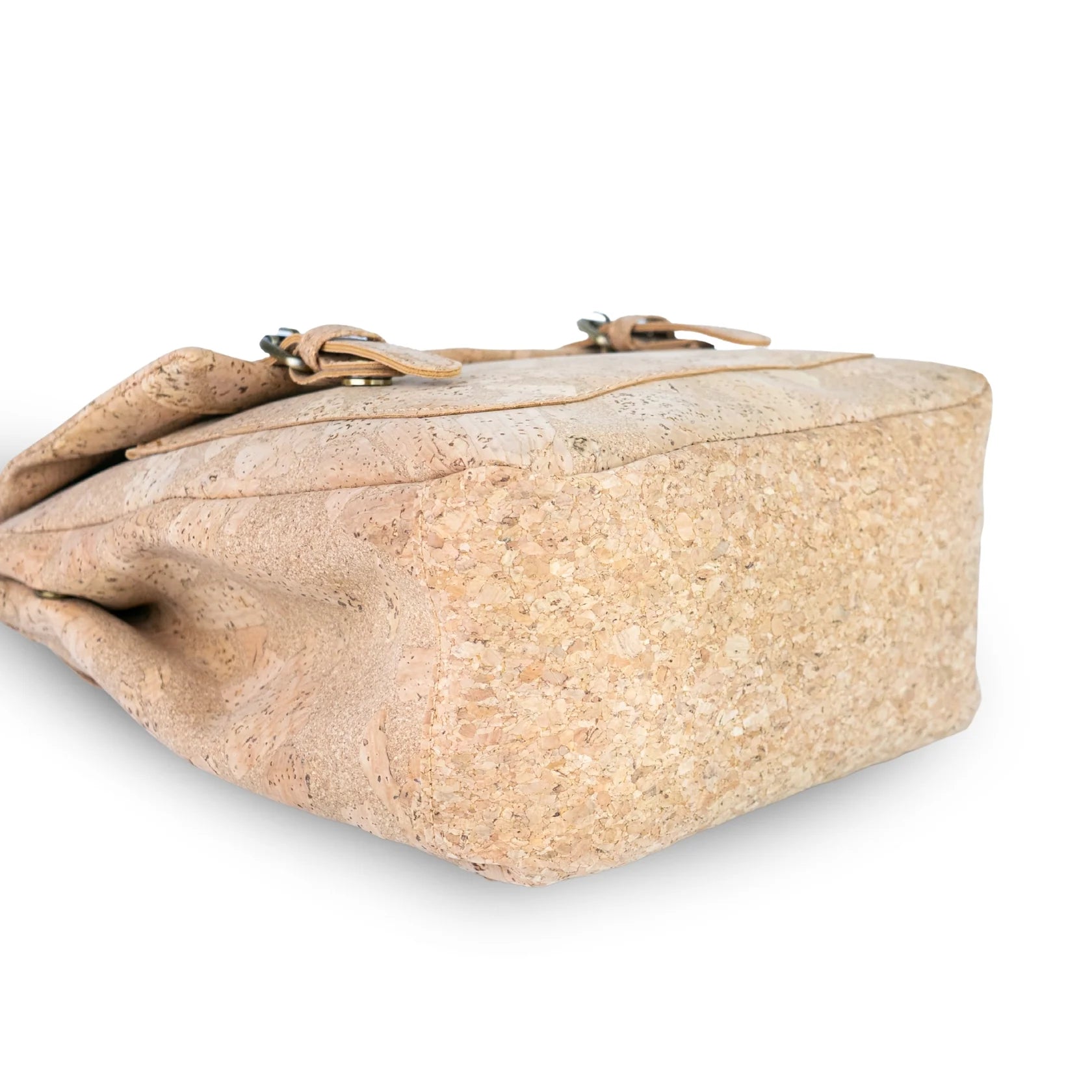 Nautral and floral Cork Backpack