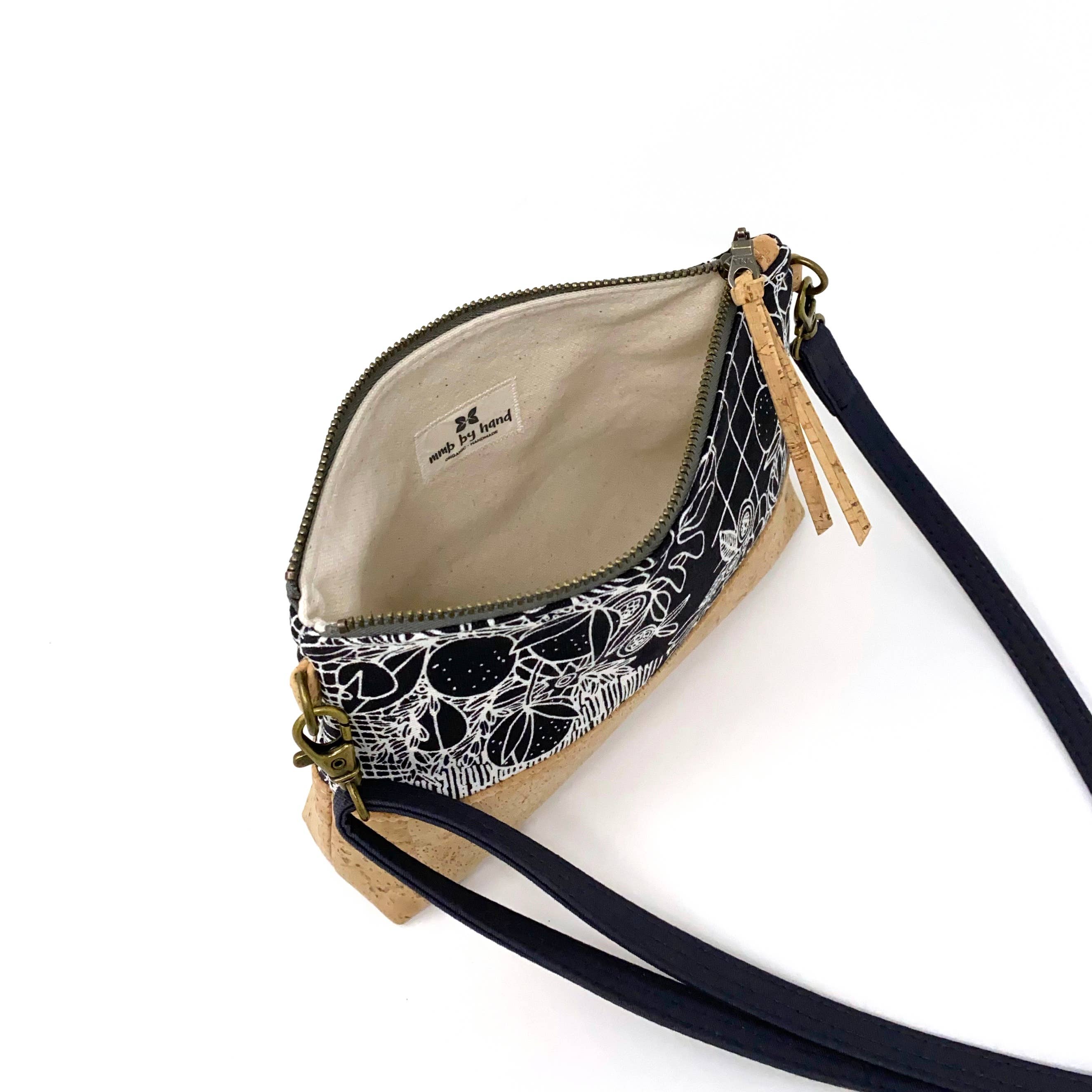 Mod Tabby Organic Cotton & Cork Crossbody