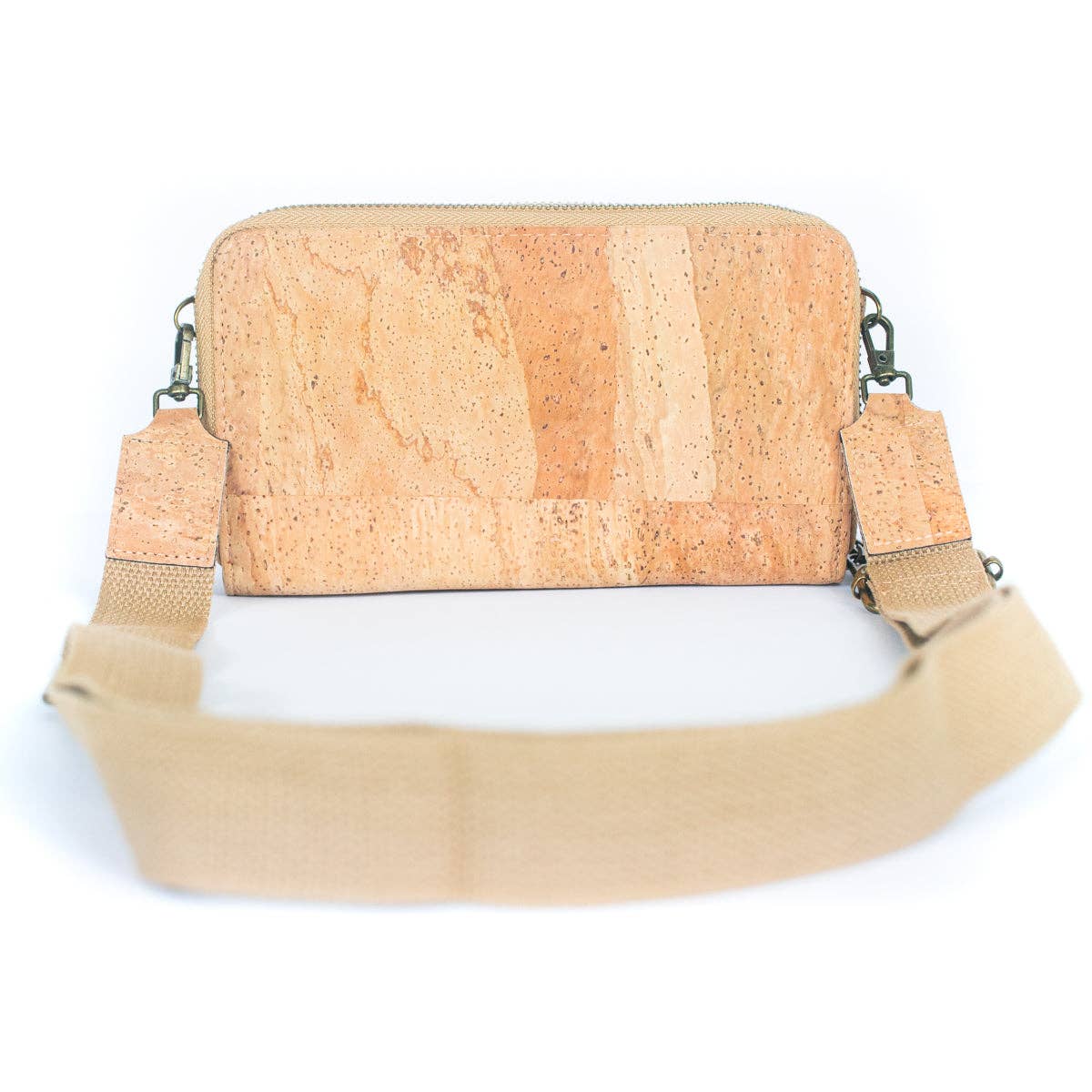 Front Pocket Cork Crossbody Wallet & Mobile Phone Bag