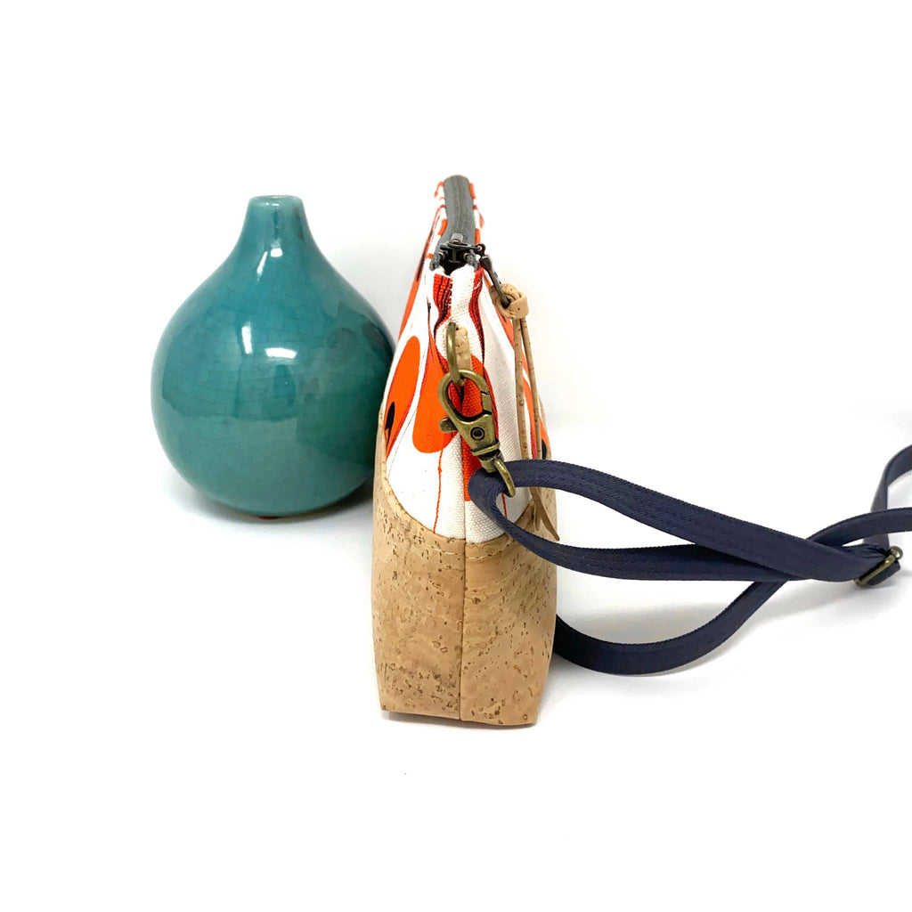 Cardinals Organic Cotton & Cork Crossbody