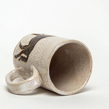 Brown Horse White Mug