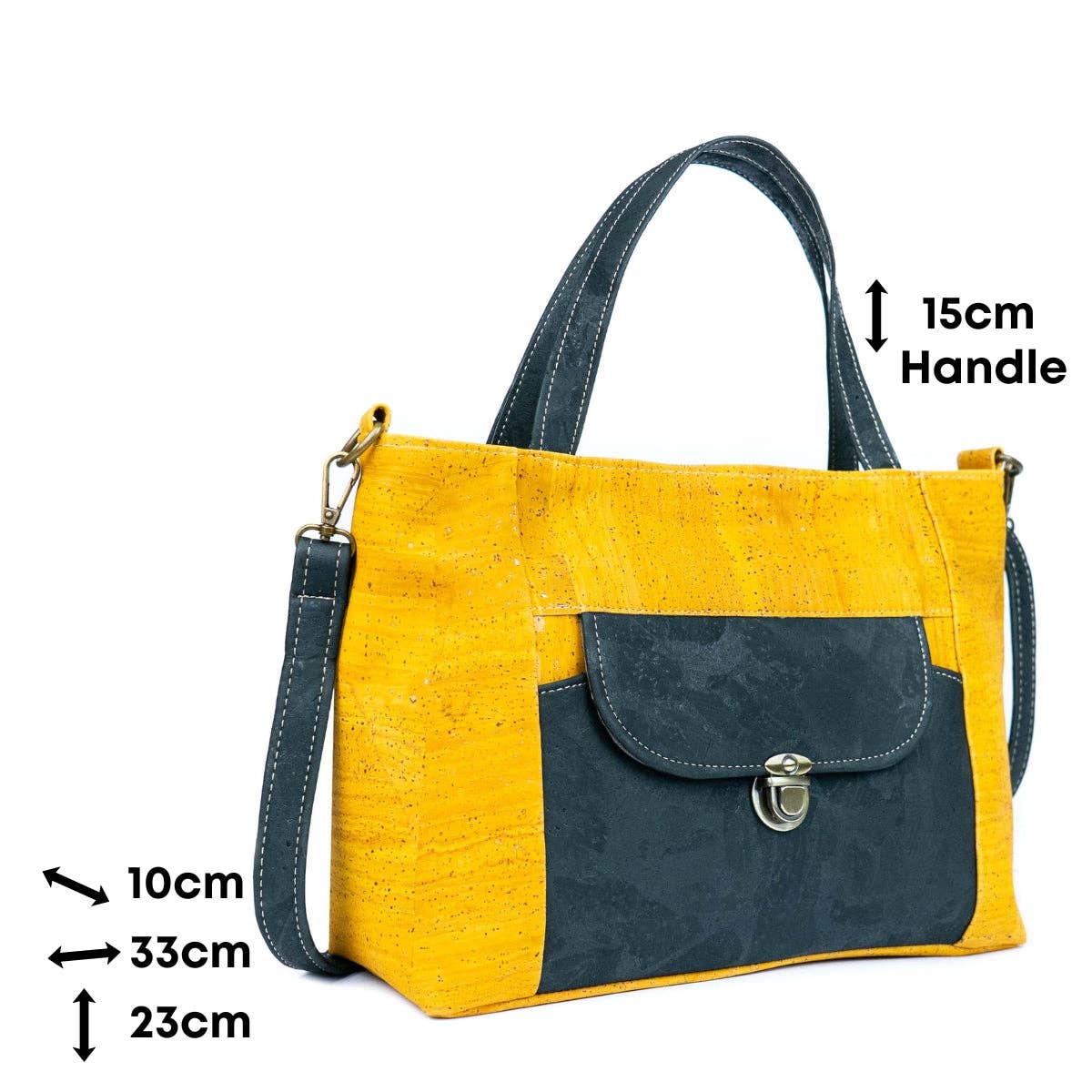 Stylish Natural Cork Handbag