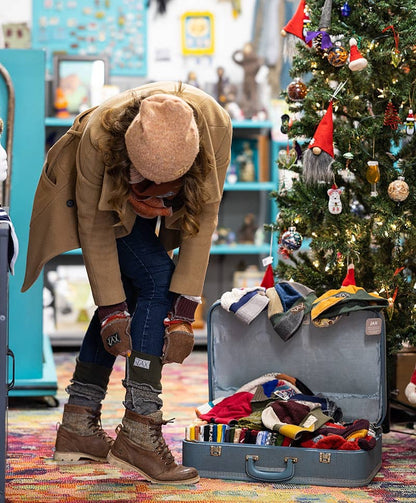 Legwarmers base colors Upcycled from sweaters