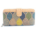 Natural Cork Mandala Pattern Women's Long Wallet/Cardholder