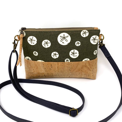Eastern Meadowlark Organic Cotton & Cork Crossbody