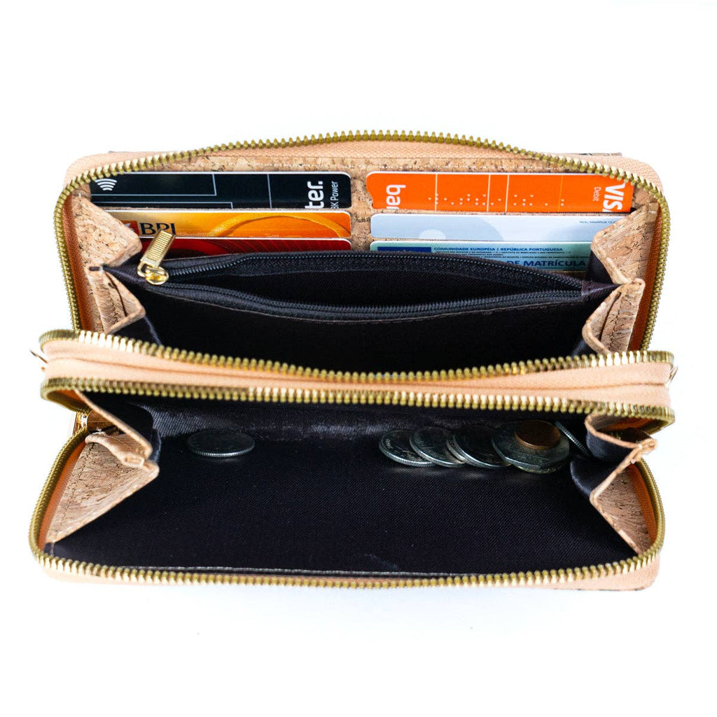 Horizontal Cork Phone Bag