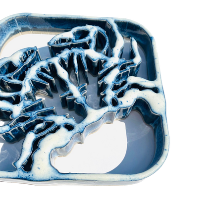Crab Trivet - Stoneware Pottery
