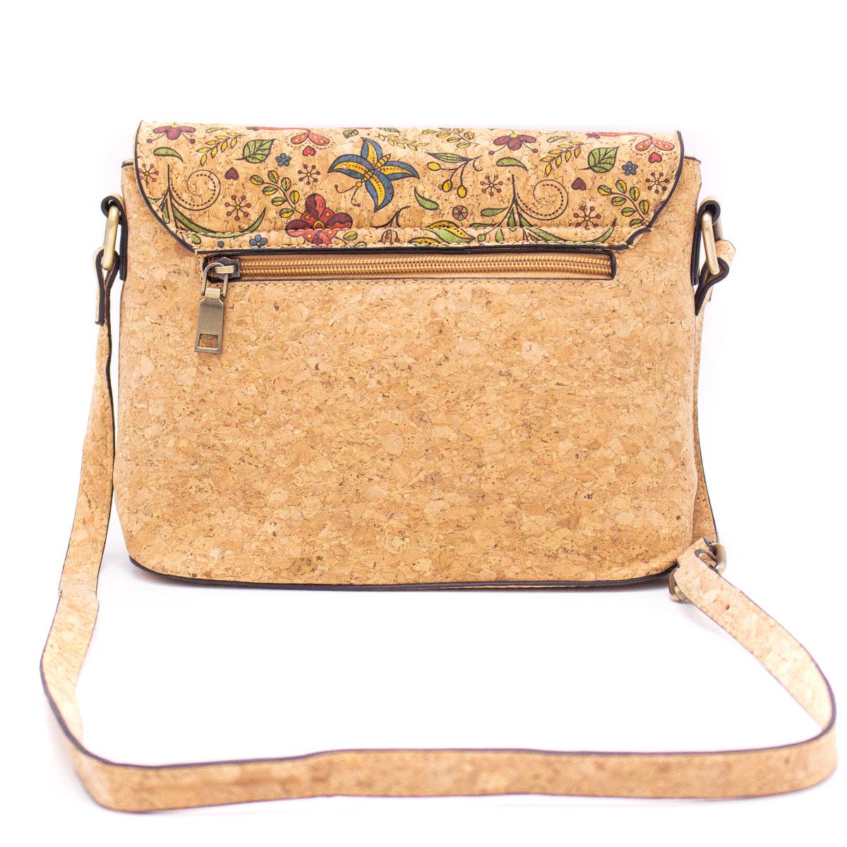 Cork crossbody classic pattern