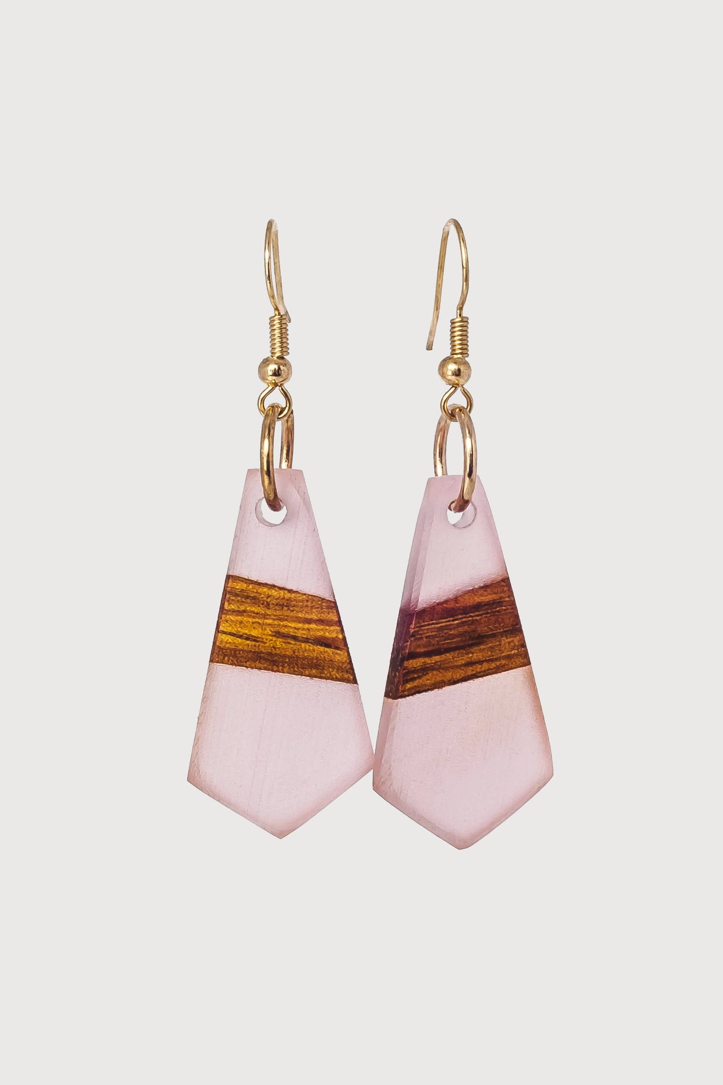 Happy Hour Wooden & Resin Earrings