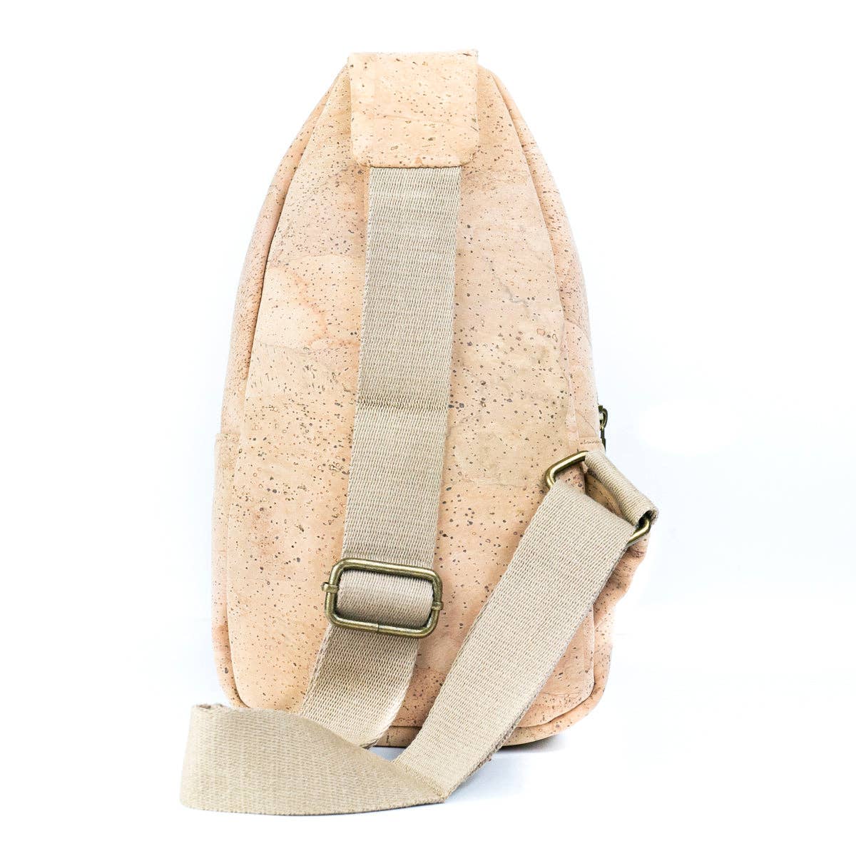 Coffee-Infused Cork Sling Bag