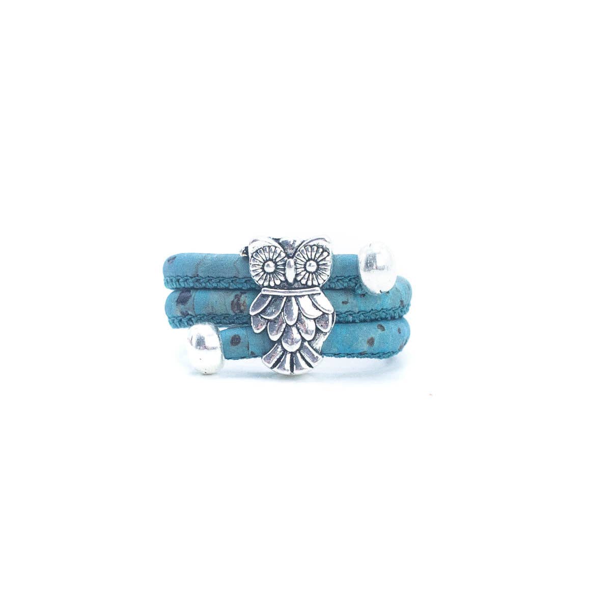 Owl Colorful Cork Handmade Rings