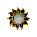 Sunflower Tealight Holder - Stoneware Bay Pottery