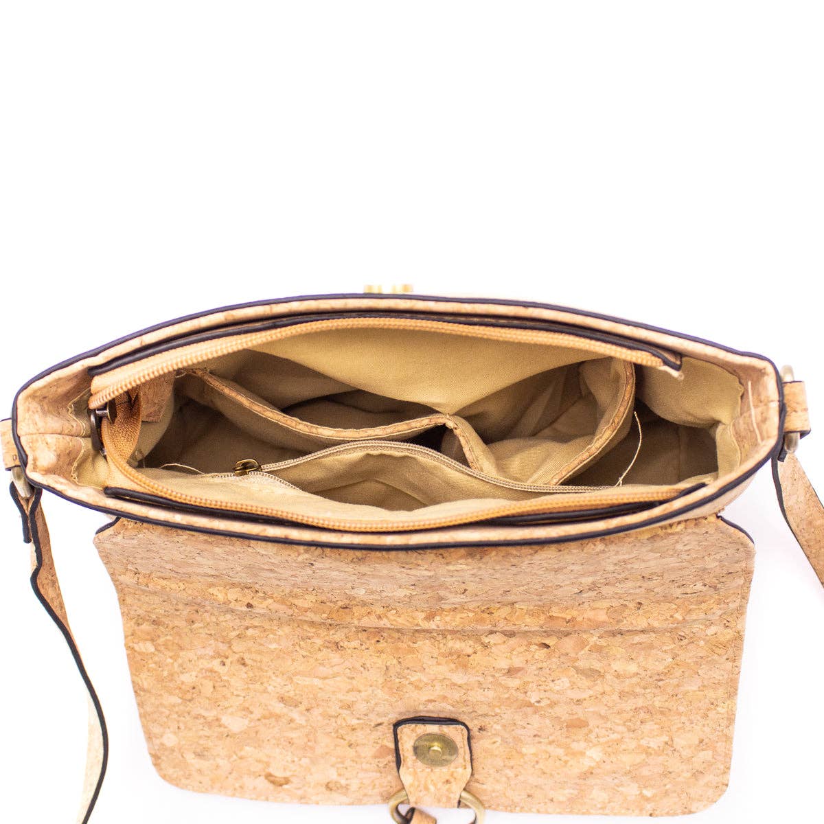 Cork crossbody classic pattern