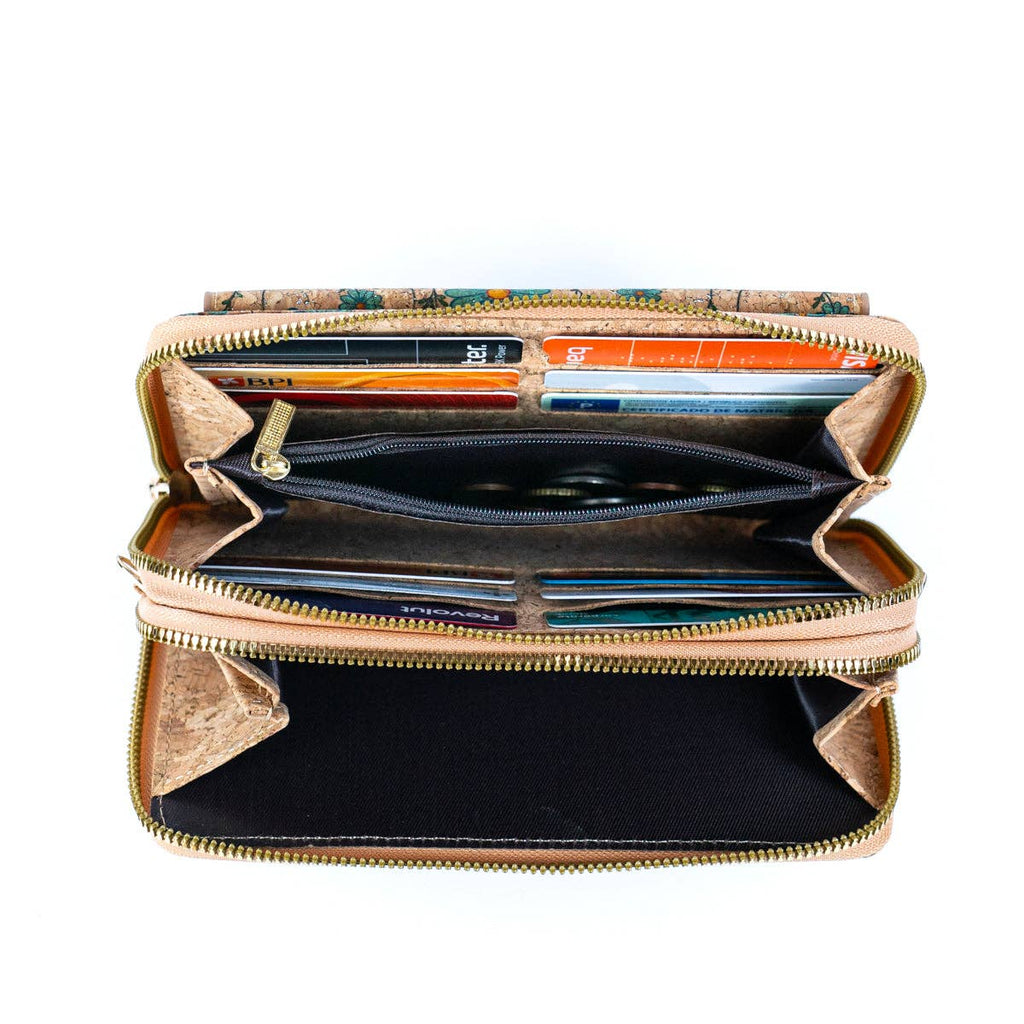 Horizontal Cork Phone Bag