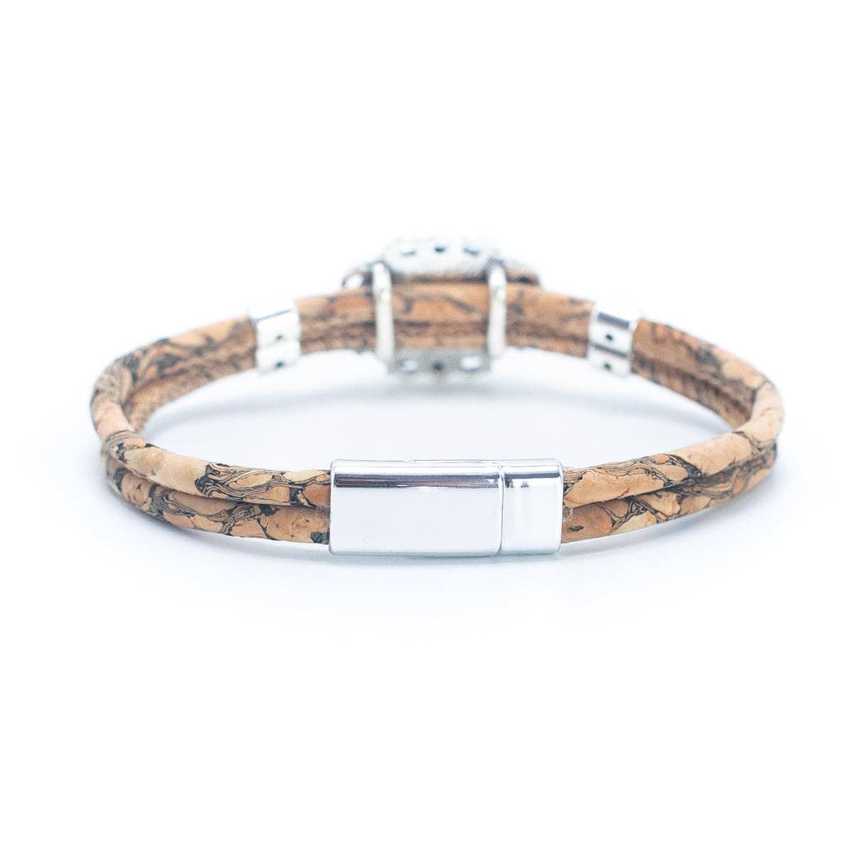Natural Cork  Handmade Bracelet