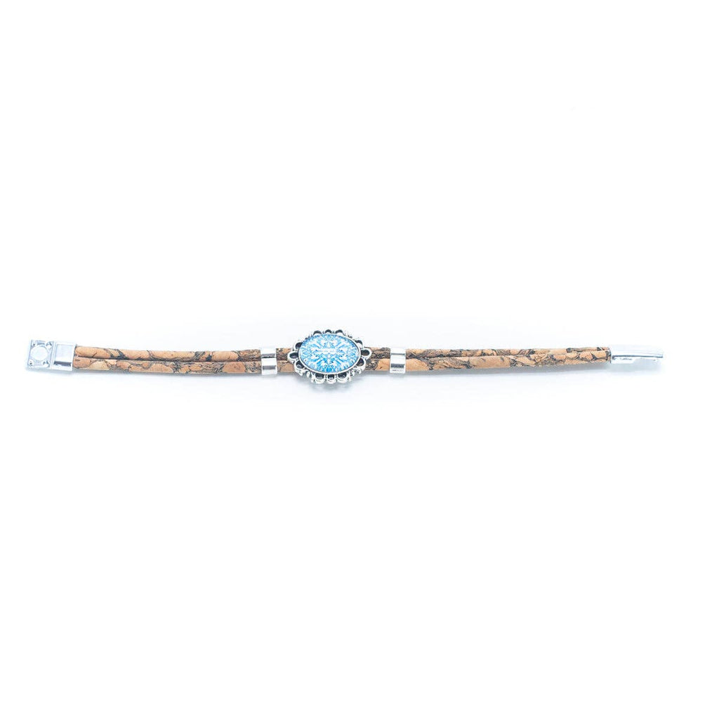Natural Cork  Handmade Bracelet