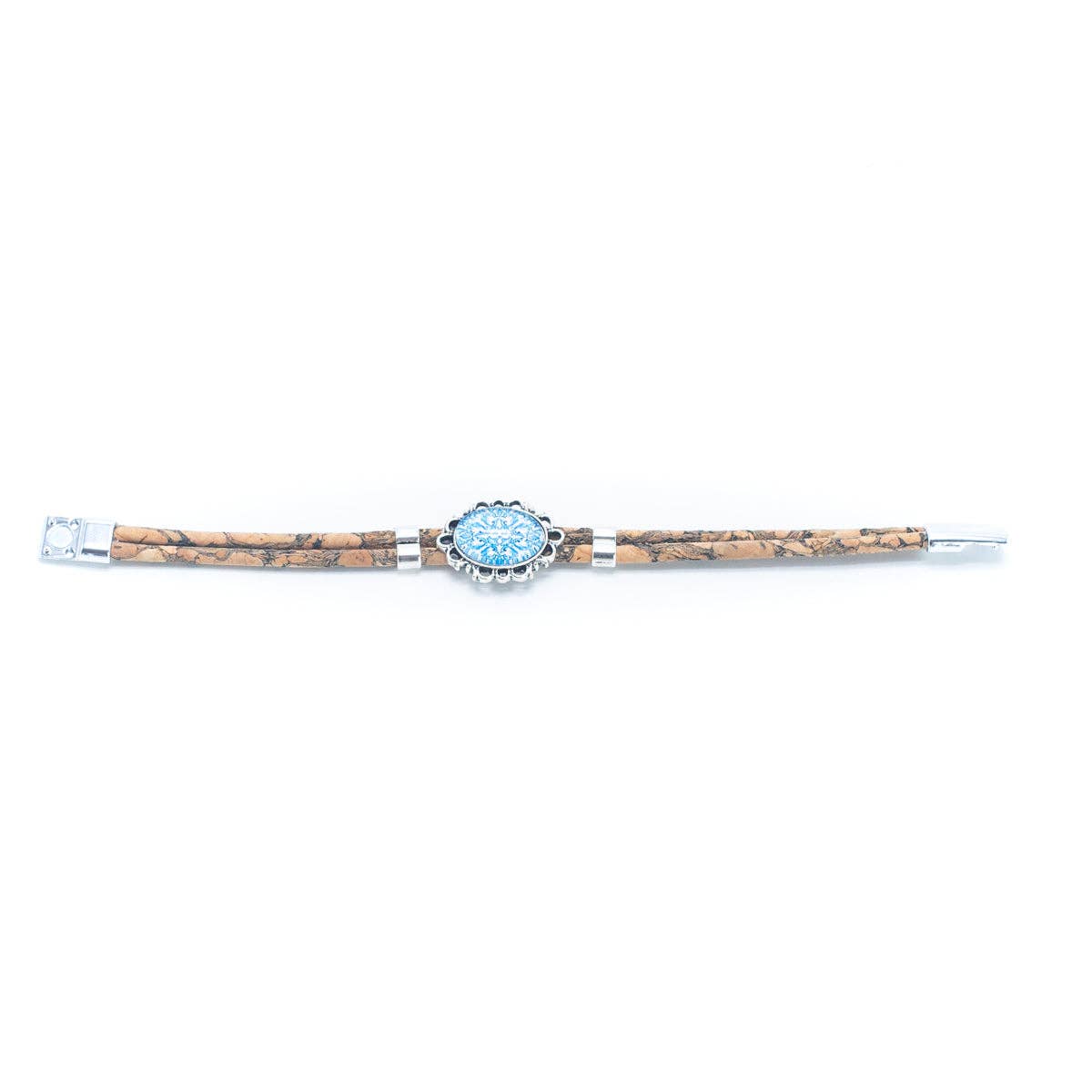 Natural Cork  Handmade Bracelet