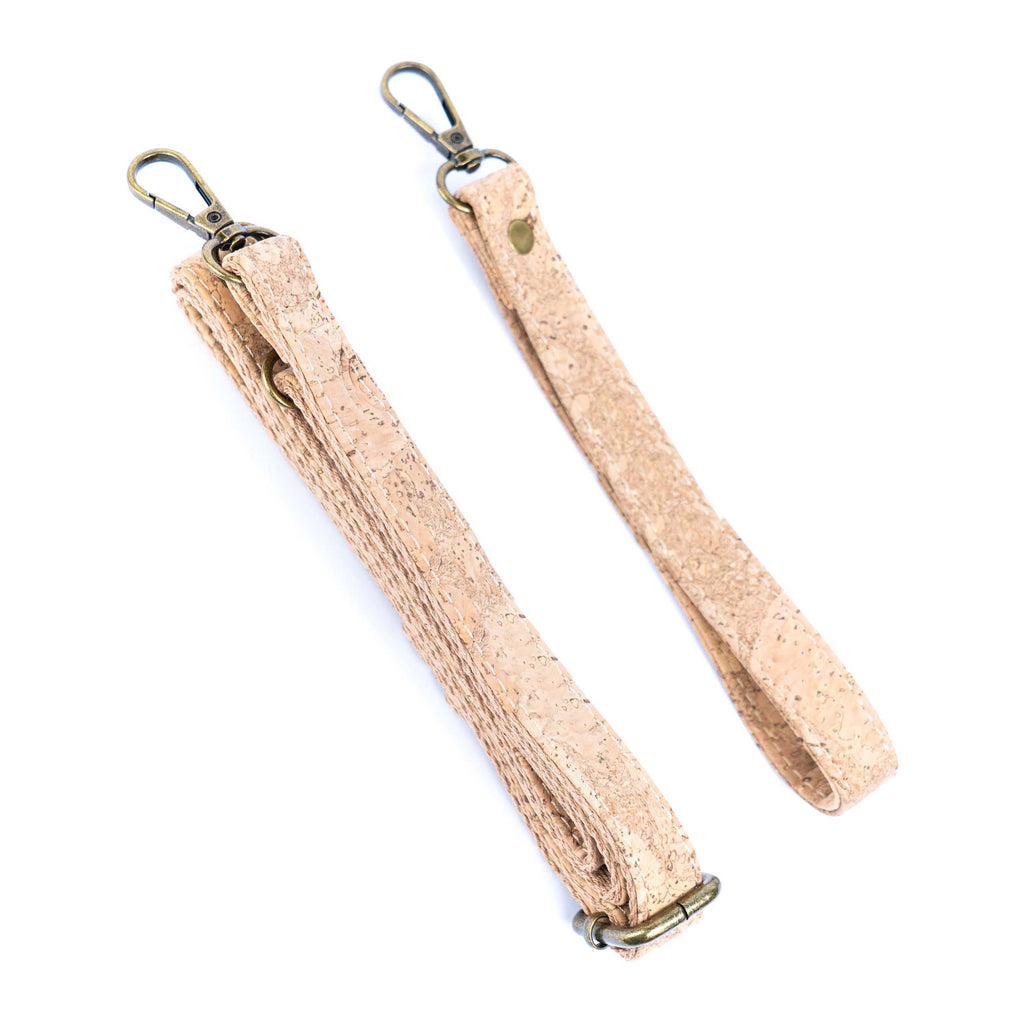 Printed Natural Cork Crossbody Bag & Clutch