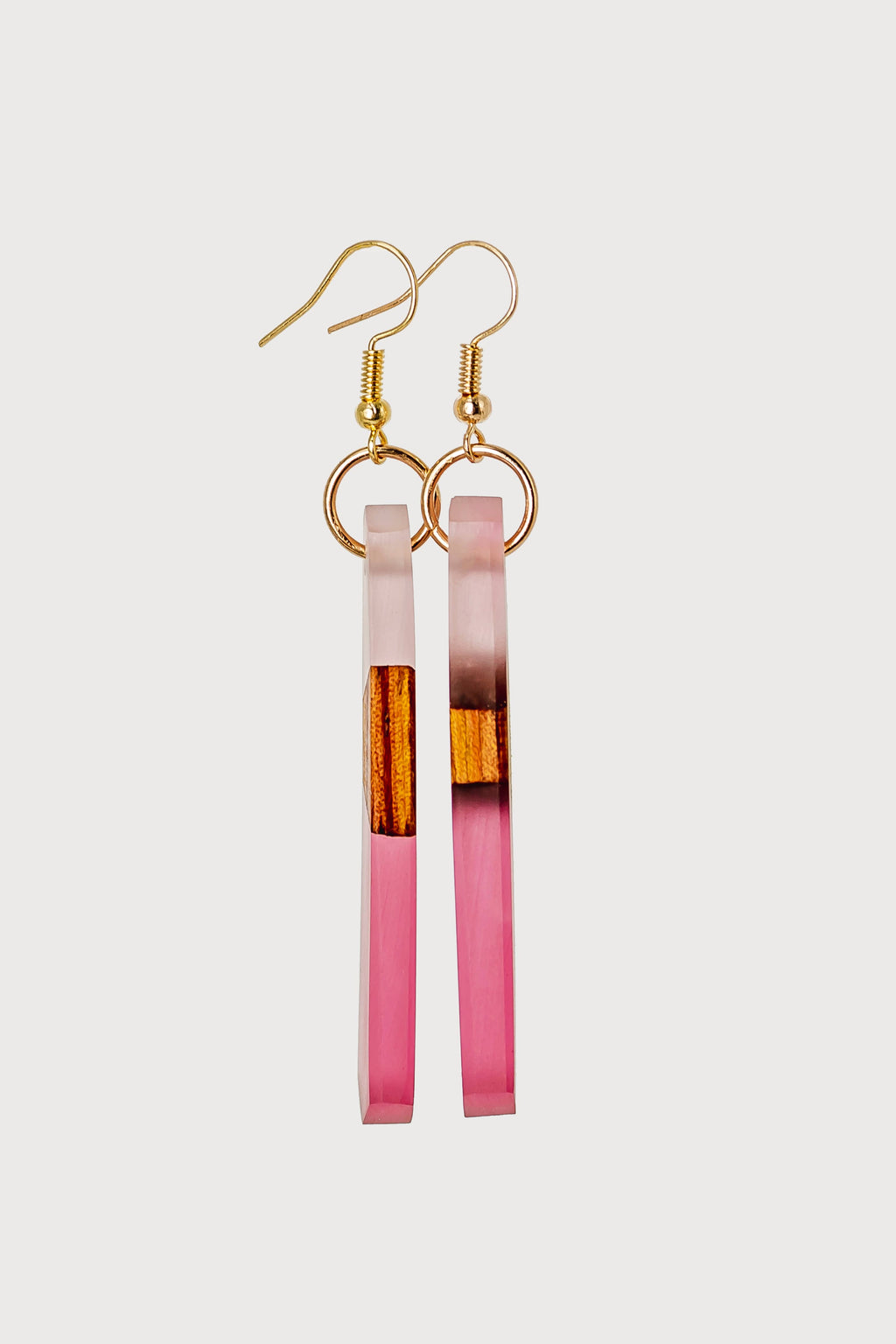 Lasalle Wooden & Resin Earrings