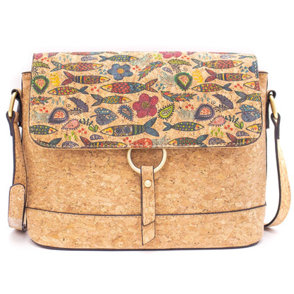 Cork crossbody classic pattern